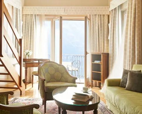 Belvedere Bellagio Rooms Suite Tower Suite Living Area Current